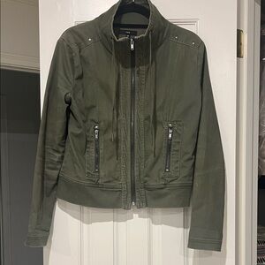 Fate Utility Jacket in Olive Green